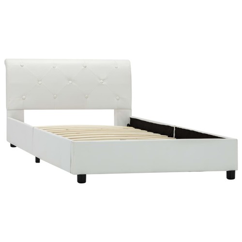 Polsterbett kunstleder - polsterbett,