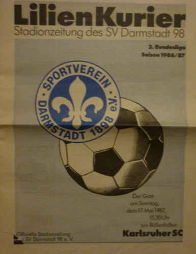 Stadionheft darmstadt - ,