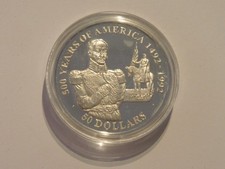 50 Dollar Silbermünze - 500