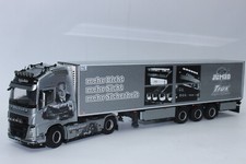 !! SALE ! HERPA 071598 Volvo FH GL XL Kühlkoffer Sattelzug RADDATZ JORK 1:50 WSI