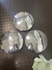 3x PORSCHE 356 CHROM OLDTIMER