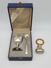 Baby Set in Box Silber 800