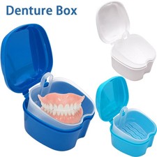 Gebissdose Prothesendose Zahnspangendose Dentalbox Spangendose Prothesenbox Dose