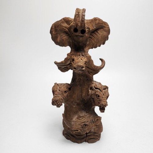 Afrika holzfigur botswana 2012 - holzfigur,