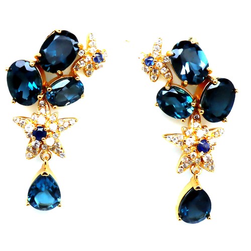London blue topas - topas, saphir