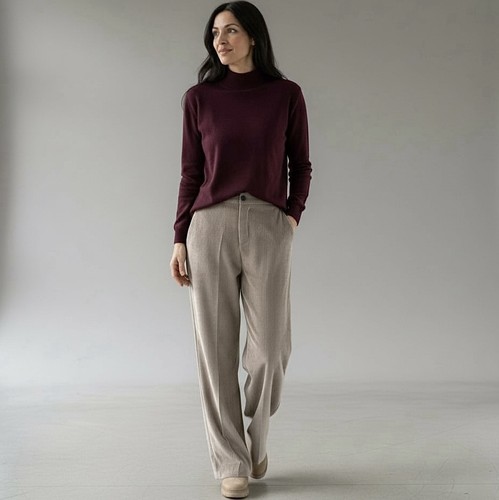 Cordhose taupe 40 - taupe, l