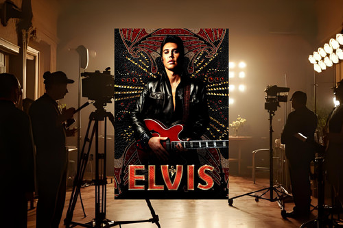 Elvis filmposter druck - elvis, filmposter/druck