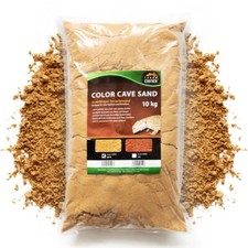Color Cave Sand gelb 10 kg Terrariensand grabfähig Lehmsand Bodengrund Terrarium