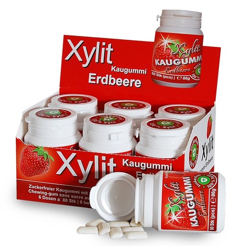 Xylit kaugummi erdbeere 480 - |,