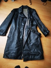 Alter Schwerer Ledermantel Ca