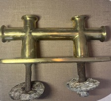 Belegklampe Massiv Messing