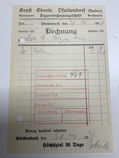 Pfullendorf  1936 Zigarrengeschäft  Eberle