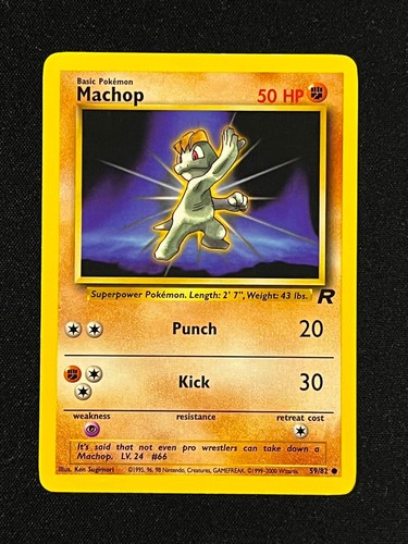 Machop team rocket - 59/82,