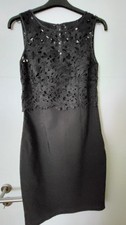 H&M Kleid festliches Spitze schwarz kleines Schwarz Gr. 36 Neu