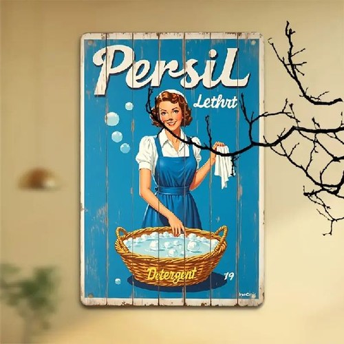 Blechschild pin girl - blechschild, beim