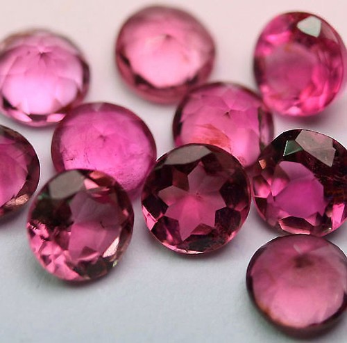 1turmalin pink rund - 1turmalin, (vs)
