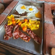 Grillrost.com Grillplatte | Plancha aus Edelstahl V2A verschiedene Größen