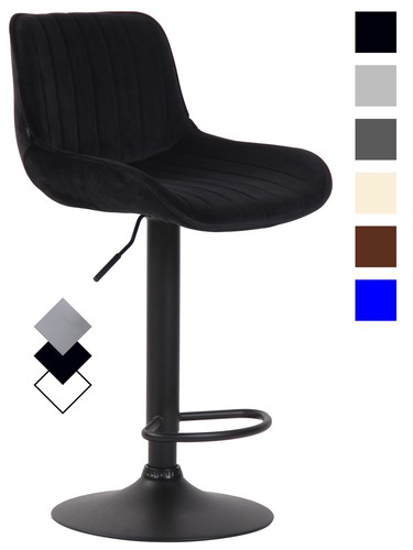 Barhocker lentini samt - barhocker,