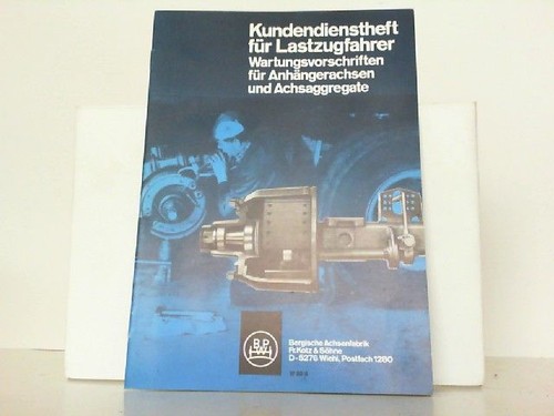 Kundendienstheft für