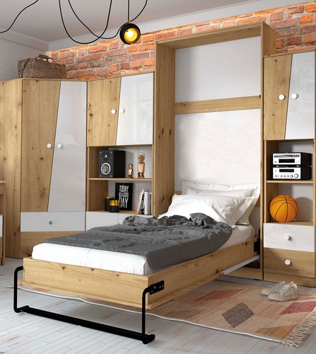 Schrankbett bett 90x200 - bett,