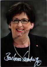 Original Autogramm Barbara Lanzinger MdB CSU /// Autogramm Autograph signiert si