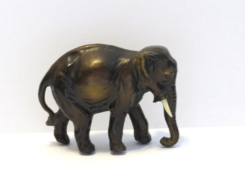 Kleiner elefant bronze - kleiner,