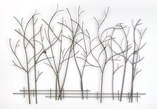 Wandbild STICKS Metallbild