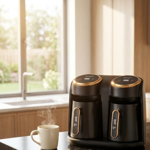 Kaffeemaschine mit - , 2