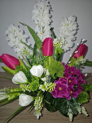 Blumengesteck kunstblumen - blumengesteck,