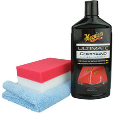 Meguiars Ultimate Compound Set + Auftragspad und DFT Microfasertuch