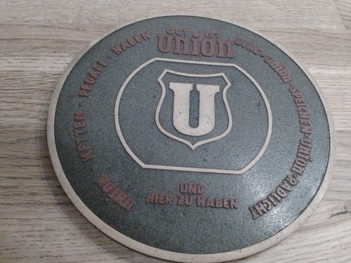 Union fahrrad werbung - werbung, reklame