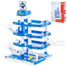 Parkgaragen Set mit 4 Etagen Parkhaus Spielzeugauto Polypropylen Polesie wader