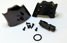 Drehpunkt-Achse mit Abdeckung