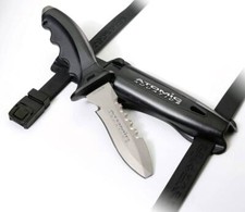 ATOMIC AQUATICS - Titanium Dive Knife - Tauchermesser - 10 cm Klinge - Blunt Tip