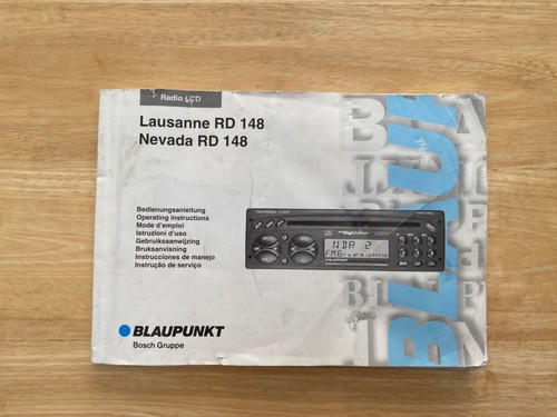 Bedienungsanleitung blaupunkt - bedienungsanleitung,