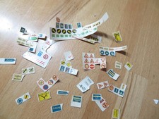 Konvolut Faller AMS Verkehrsschilder und Wasserschieber