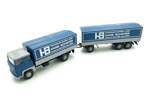 Wiking scania 111 hängerzug - wiking,