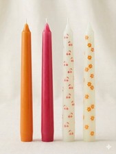 Stabkerzen 4er set - 4er, 25cm