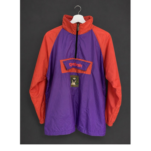 Vintage reebok windbreaker - vintage,