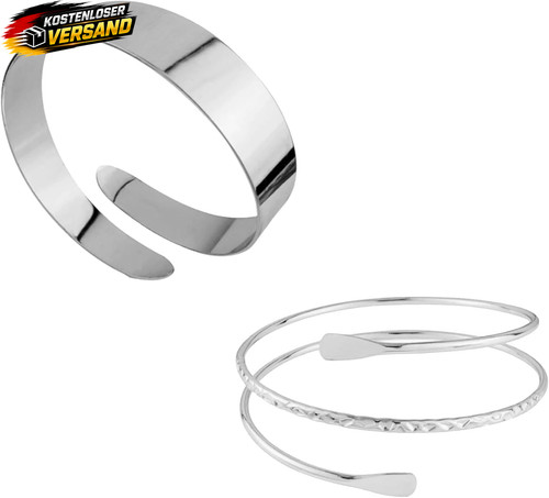 Silber oberarmreif set - oberarmreif,