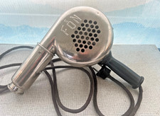 Alter Haartrockner Fön Deko Chrom Bakelit,funktionstüchtig