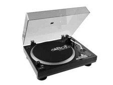 OMNITRONIC BD-1390 USB-Turntable/Plattenspieler schwarz