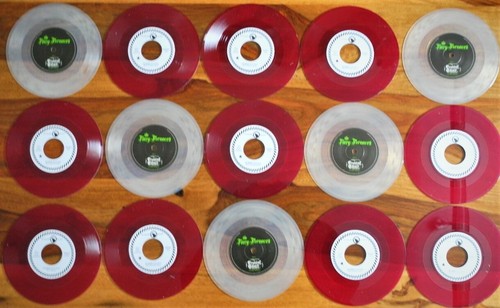 15x singles coloured vinyl - 15x, /