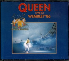 Queen - Live At Wembley `86, 2 CDs, Parlophone, 1992, 8 Seitiges Booklet