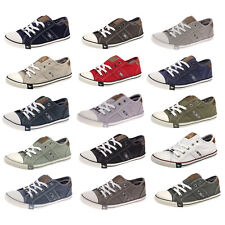 Mustang Damen Sneaker 37 Low Kinder Schnürhalbschuh Textil Stoff Gummisohle 37