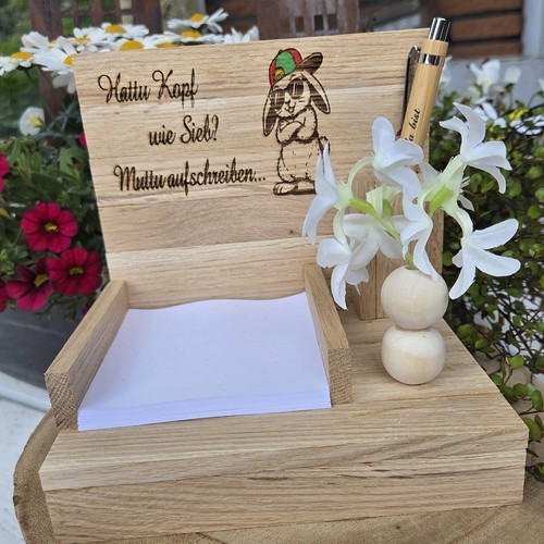 Notizzettelhalter zettelbox - notizzettelhalter,