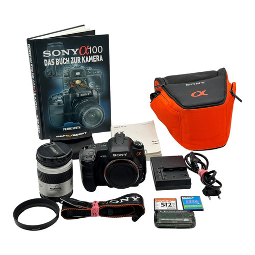 Sony alpha 200 dslr - alpha, kamera