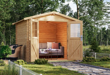 Gartenhaus Holz 28mm