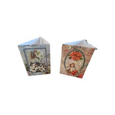 2 Aufstellkarten Weihnachten