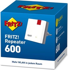 AVM FRITZ! WLAN Repeater WiFi Mesh 600 Mbit/s Fritzbox WPS Signal Verstärker NEU